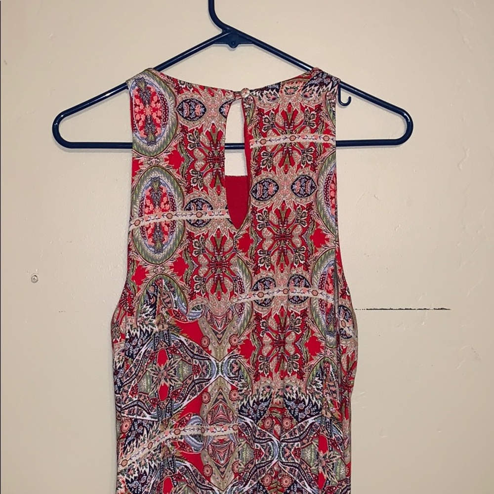 LULUs red print shift dress - Picture 4 of 4